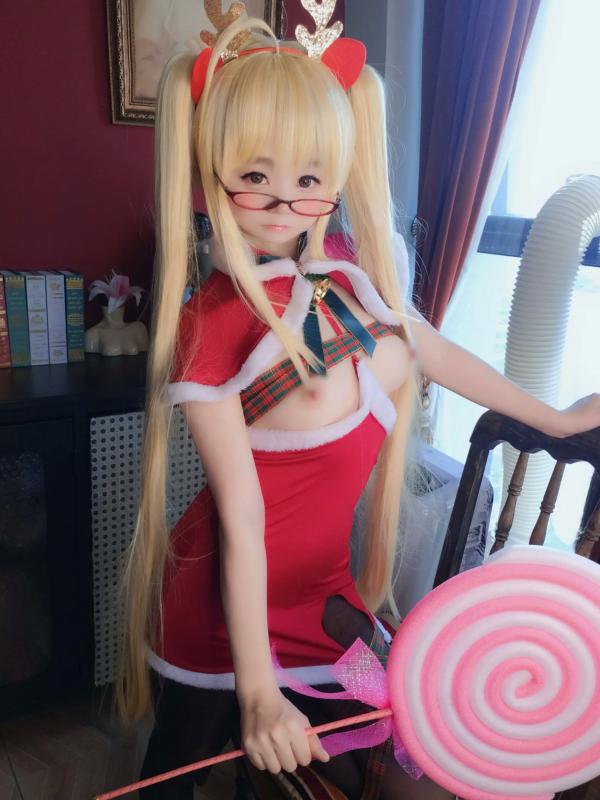    摇摇乐yoyo - Reindeer Marie Rose 圣诞驯鹿装角色扮演，极品美少女大尺度性感私房视觉大片 [104P]第60张图片