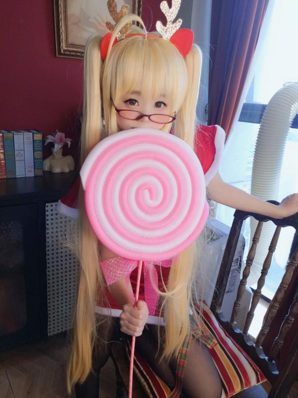    摇摇乐yoyo - Reindeer Marie Rose 圣诞驯鹿装角色扮演，极品美少女大尺度性感私房视觉大片 [104P]第64张图片