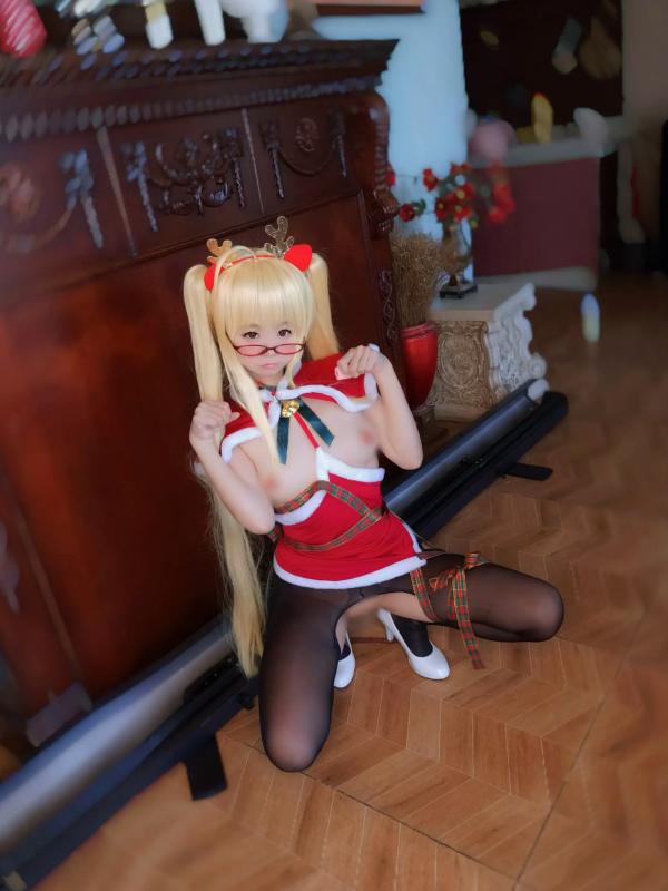    摇摇乐yoyo - Reindeer Marie Rose 圣诞驯鹿装角色扮演，极品美少女大尺度性感私房视觉大片 [104P]第68张图片