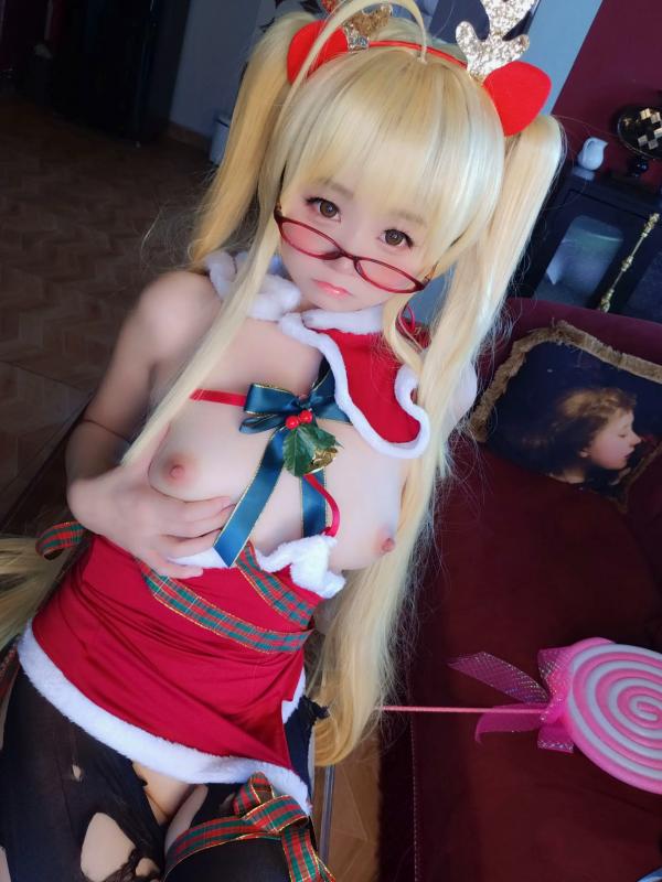    摇摇乐yoyo - Reindeer Marie Rose 圣诞驯鹿装角色扮演，极品美少女大尺度性感私房视觉大片 [104P]第87张图片