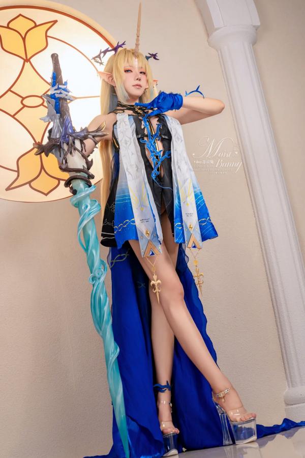    咬一口兔娘 - 鸣潮 芙露德莉斯 高还原精美COS正片大尺度写真 [100P]第2张图片