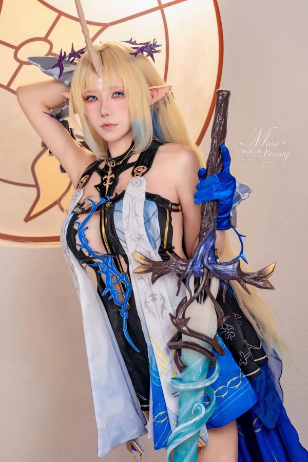    咬一口兔娘 - 鸣潮 芙露德莉斯 高还原精美COS正片大尺度写真 [100P]第3张图片