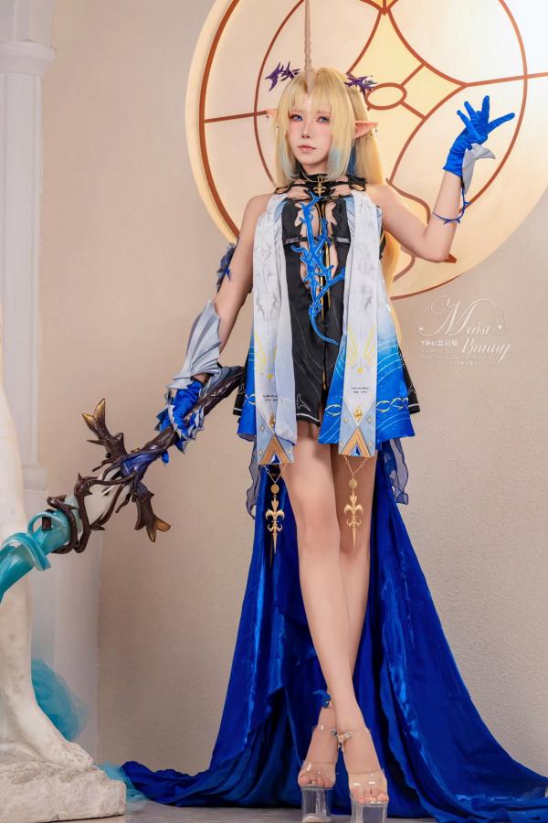    咬一口兔娘 - 鸣潮 芙露德莉斯 高还原精美COS正片大尺度写真 [100P]第5张图片