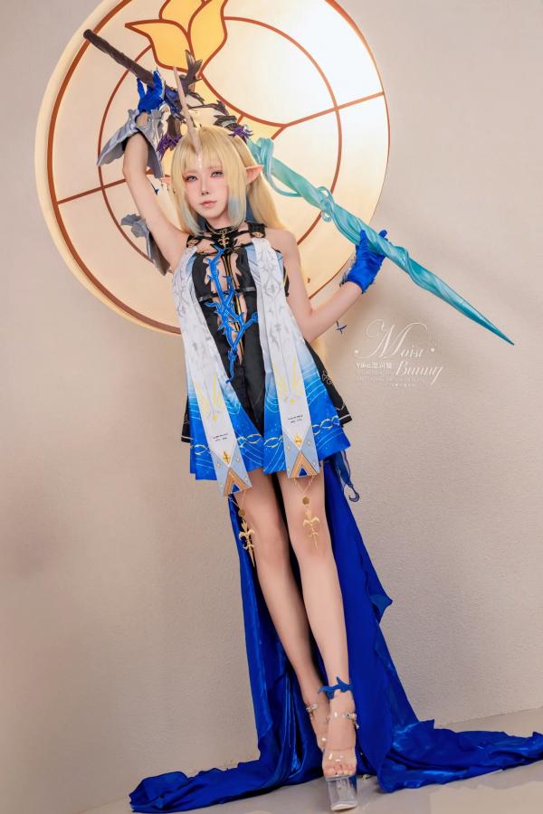    咬一口兔娘 - 鸣潮 芙露德莉斯 高还原精美COS正片大尺度写真 [100P]第7张图片