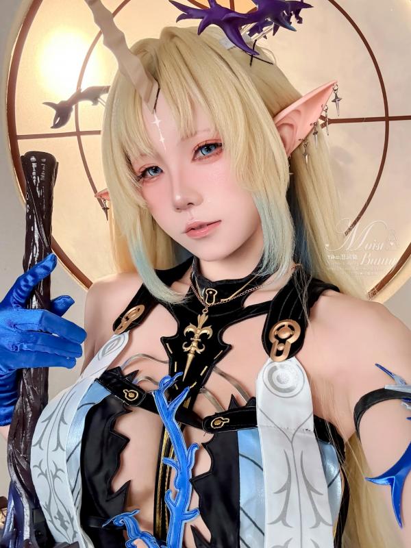    咬一口兔娘 - 鸣潮 芙露德莉斯 高还原精美COS正片大尺度写真 [100P]第88张图片