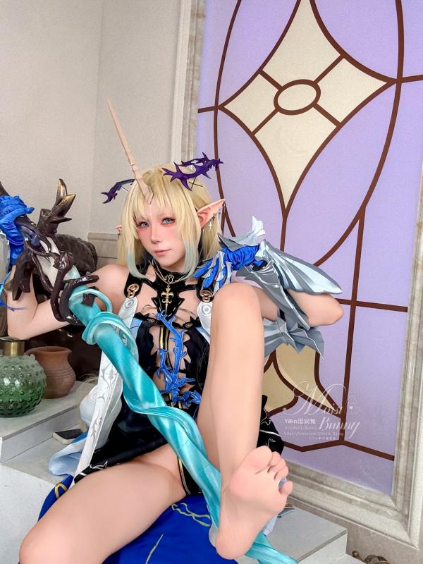    咬一口兔娘 - 鸣潮 芙露德莉斯 高还原精美COS正片大尺度写真 [100P]第93张图片