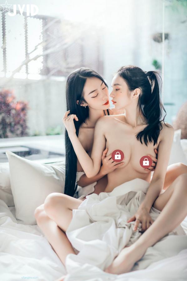    JVID-飘飘-辰辰-妍妍-仙仙-SS级女神私房诱惑写真，性感蕾丝内衣与紧身运动装碰撞，展现超高颜值绝美曲线，视觉盛宴-2022.01.28第2张图片