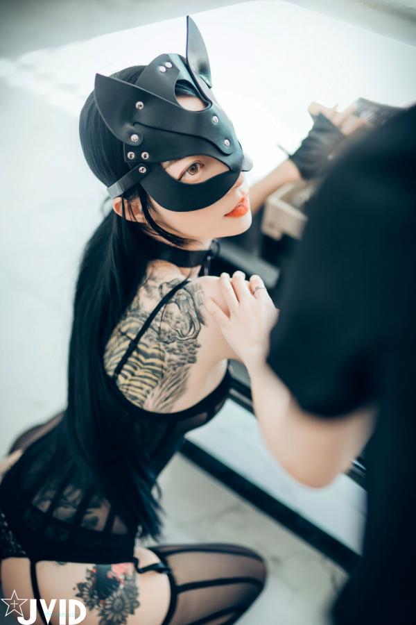    JVID-飘飘-辰辰-妍妍-仙仙-SS级女神私房诱惑写真，性感蕾丝内衣与紧身运动装碰撞，展现超高颜值绝美曲线，视觉盛宴-2022.01.28第60张图片