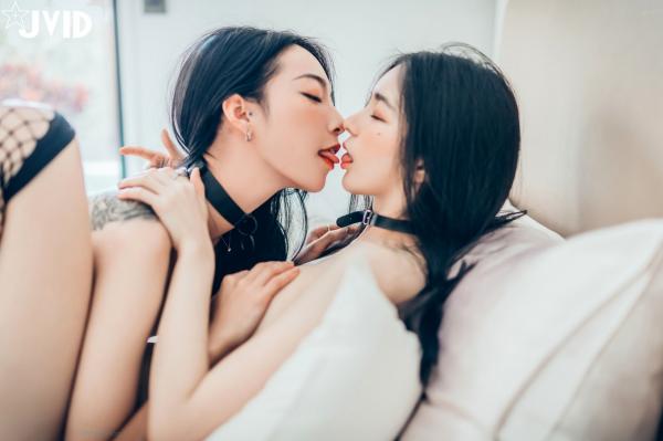    JVID-飘飘-辰辰-妍妍-仙仙-SS级女神私房诱惑写真，性感蕾丝内衣与紧身运动装碰撞，展现超高颜值绝美曲线，视觉盛宴-2022.01.28第135张图片