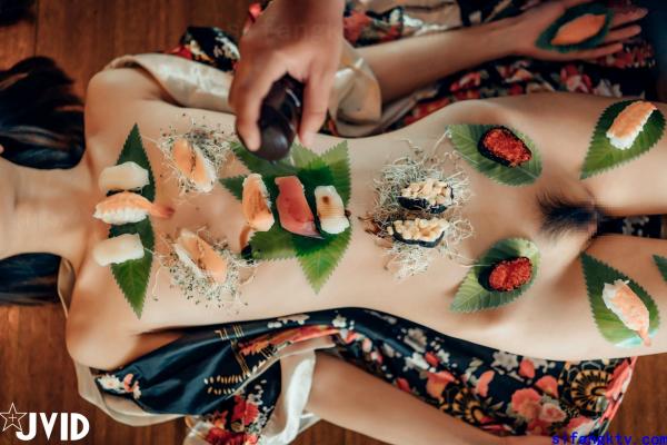    JVID妍妍-日系私房居家写真-裸体厨娘女体盛宴-清纯短发唯美诱惑-2021.05.09第71张图片
