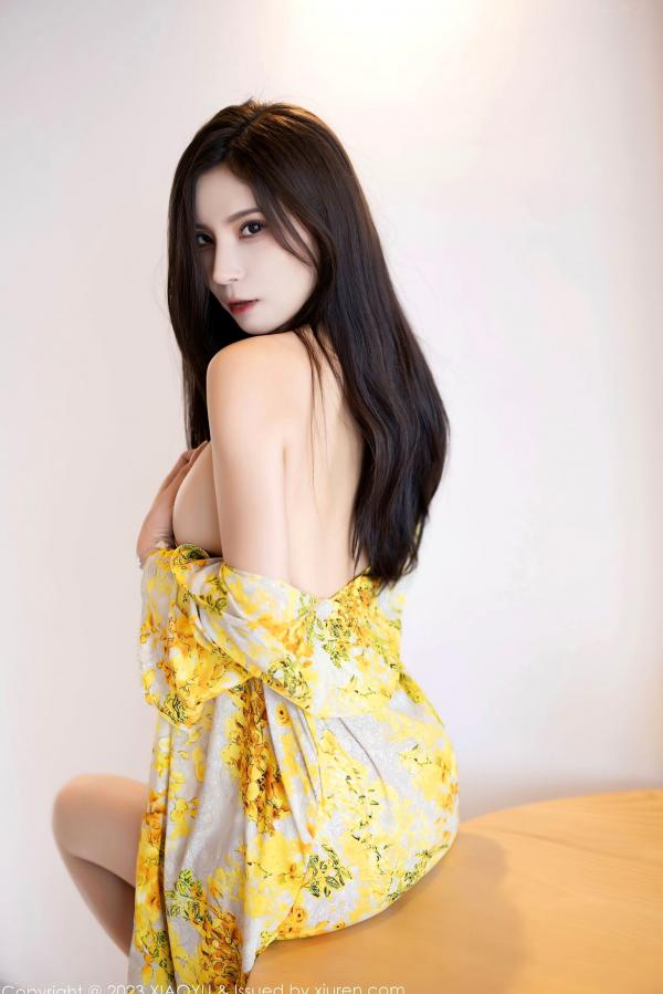    XiaoYu语画界-1066-小蛮妖Yummy-贵州旅拍私房照-性感花长裙与大尺度内衣写真-极品女神-2023.07.10第48张图片