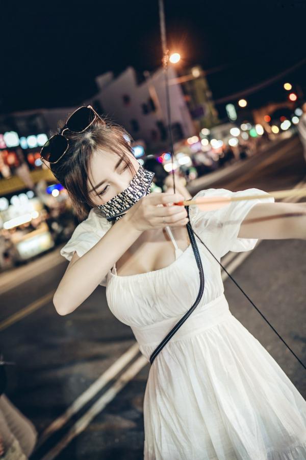    JVID-辰辰-双人旅行日：夜景射箭、闺房私语与极致红丝束缚诱惑第69张图片