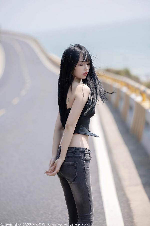    XiaoYu语画界-1047-奶瓶：公路野性街拍与居家清纯私房，纹身女神极致身材大展示第7张图片