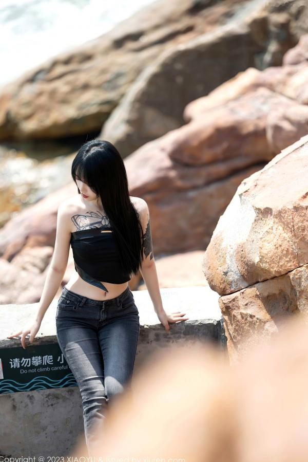    XiaoYu语画界-1047-奶瓶：公路野性街拍与居家清纯私房，纹身女神极致身材大展示第10张图片