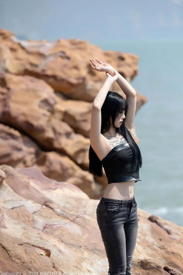    XiaoYu语画界-1047-奶瓶：公路野性街拍与居家清纯私房，纹身女神极致身材大展示第14张图片