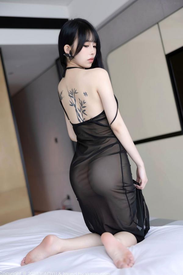    XiaoYu语画界-1047-奶瓶：公路野性街拍与居家清纯私房，纹身女神极致身材大展示第74张图片