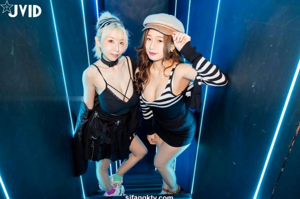    JVID婕咪、黎菲儿-万圣节派对之万淫密室-双美性感角色扮演，火辣互动、极致情欲剧情AV，挑战视觉极限，2022.10.27第10张图片