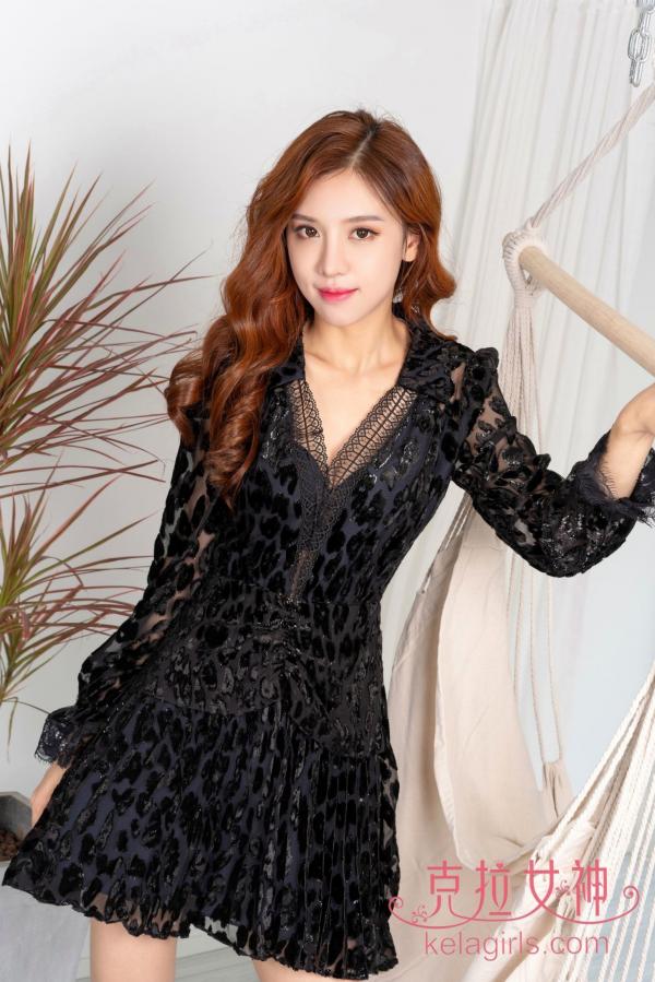    KelaGirls克拉女神静宜《舒然惬意》：卧室私房唯美蕾丝内衣写真，尽显诱惑身材与慵懒气质第8张图片