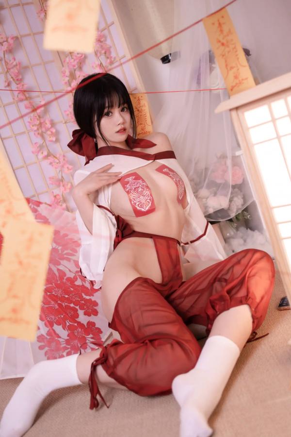    星黛鹿鹿(千反田鹿鹿) - 祈福巫女 [56P]第3张图片
