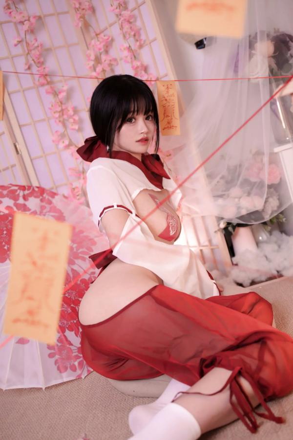    星黛鹿鹿(千反田鹿鹿) - 祈福巫女 [56P]第16张图片