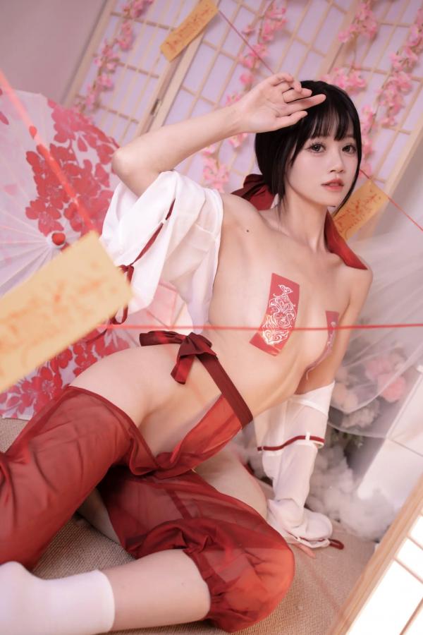    星黛鹿鹿(千反田鹿鹿) - 祈福巫女 [56P]第19张图片