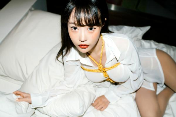    韩国美女Jucy大尺度私房：黄绳捆绑极致诱惑，无圣光超清写真《Moon Night Snap Vol.3》第2张图片