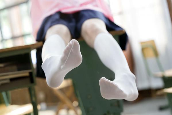    九柒喵《蔚蓝档案》妃咲幼稚园COS，清纯可爱二次元萌系制服诱惑，还原度极高精选套图第13张图片
