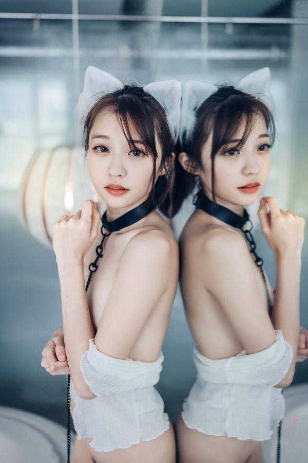   JVID-妍妍-眼镜制服诱惑与清纯私房照，单人角色扮演大尺度精品套图第145张图片
