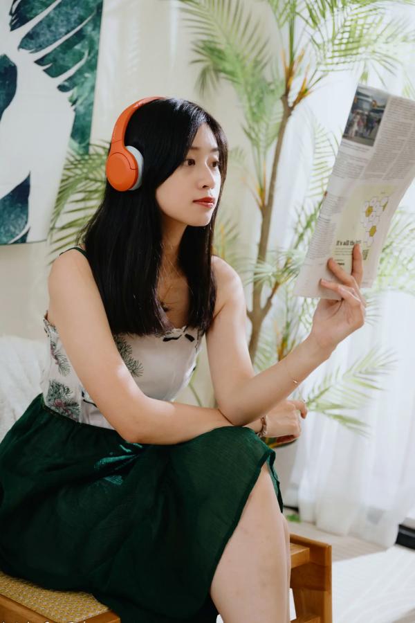    若颖 - 森系吊带长裙写真，清新治愈氧气少女，唯美私房摄影第32张图片