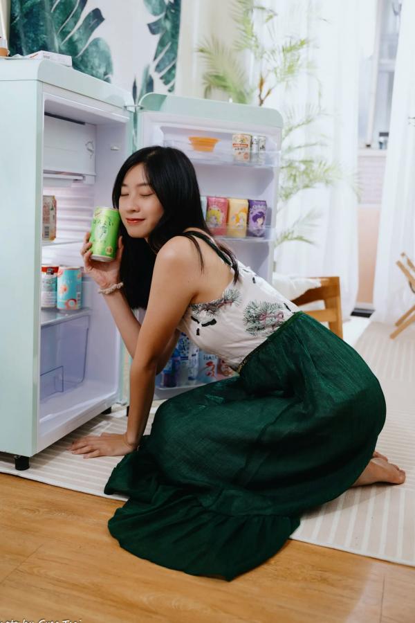    若颖 - 森系吊带长裙写真，清新治愈氧气少女，唯美私房摄影第59张图片