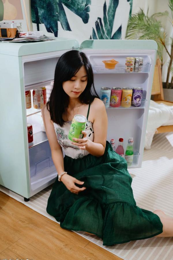    若颖 - 森系吊带长裙写真，清新治愈氧气少女，唯美私房摄影第62张图片