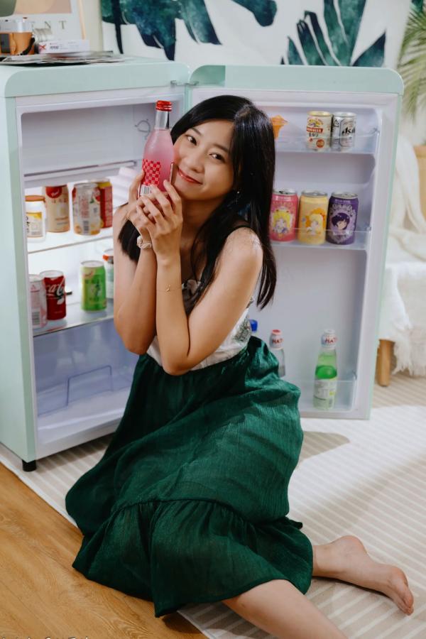    若颖 - 森系吊带长裙写真，清新治愈氧气少女，唯美私房摄影第68张图片