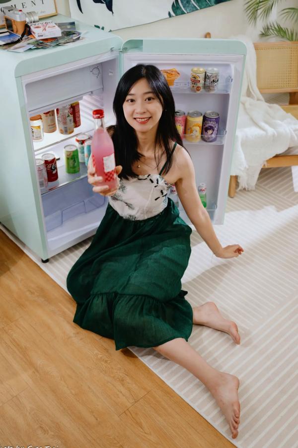    若颖 - 森系吊带长裙写真，清新治愈氧气少女，唯美私房摄影第69张图片
