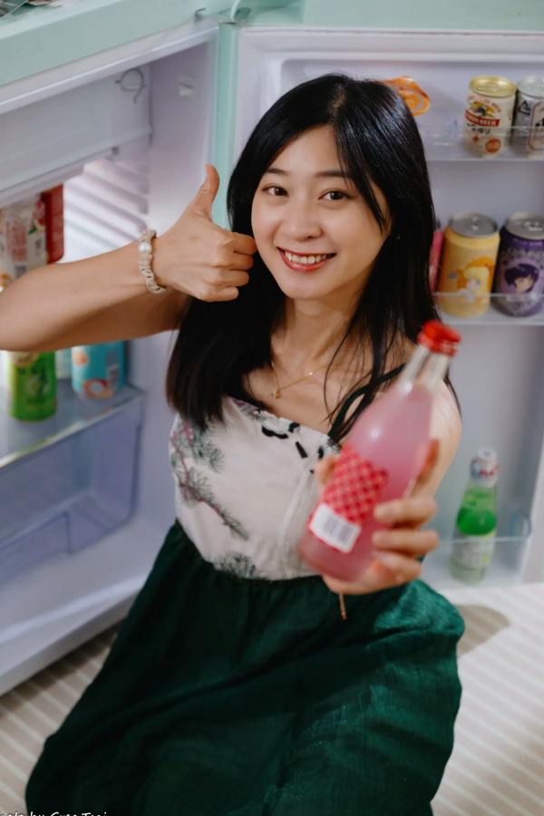   若颖 - 森系吊带长裙写真，清新治愈氧气少女，唯美私房摄影第70张图片