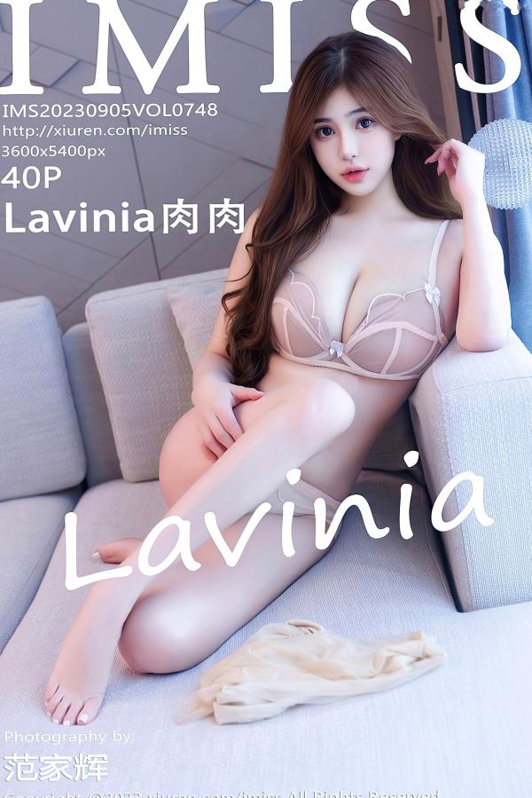    IMiss爱蜜社-748-Lavinia肉肉-深紫吊带蕾丝裙，唯美御姐居家私房与极致美腿诱惑 (2023.09.05)第41张图片