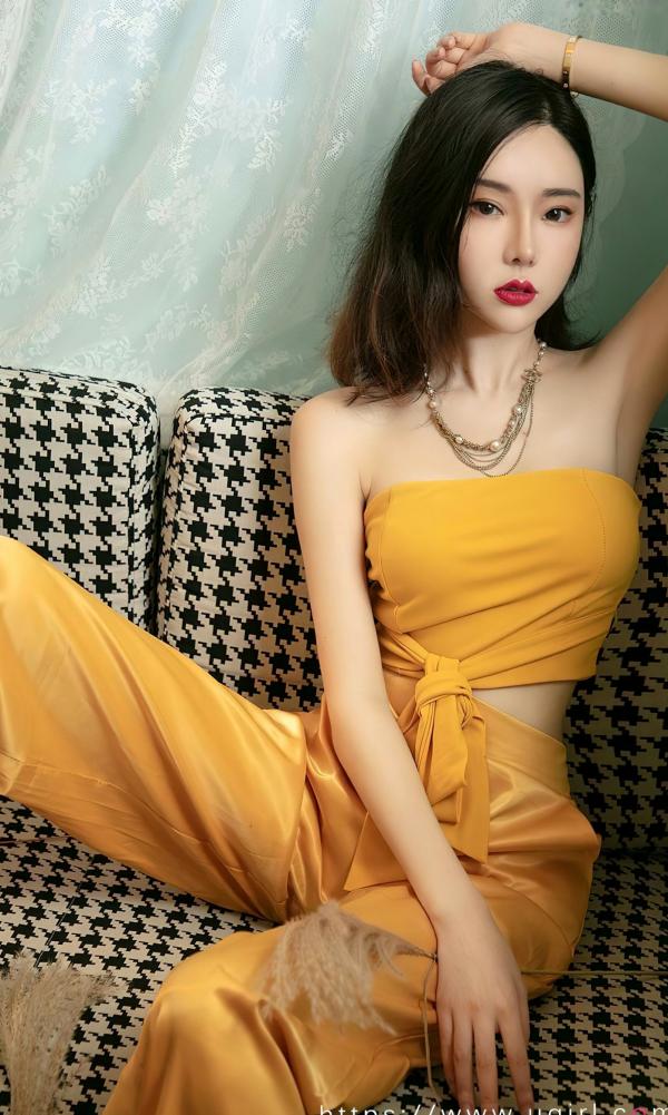    UGirls尤果圈模特李宓儿《热血加油站》写真合辑，诱惑制服与火辣曲线，极品女神极致视觉盛宴第17张图片