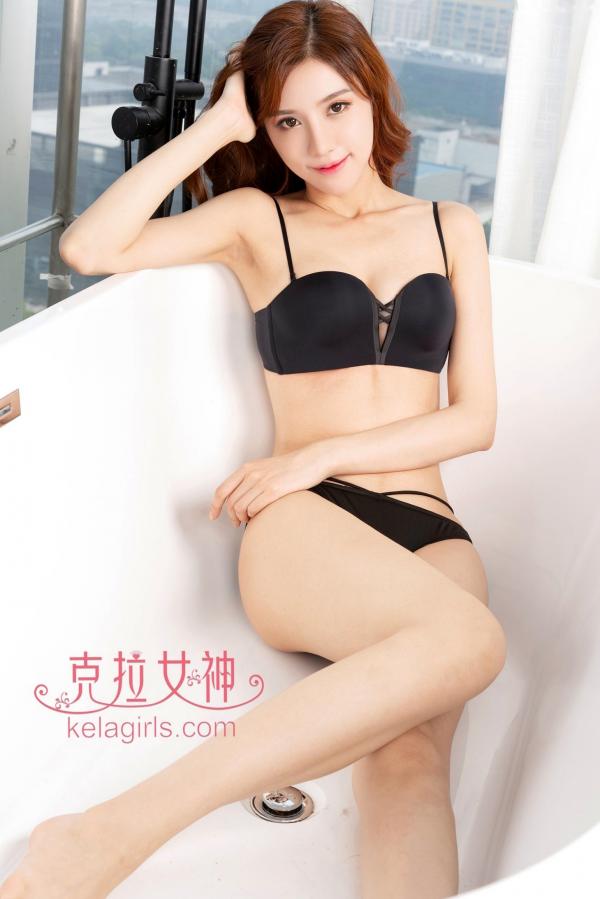    KelaGirls克拉女神静宜《华丽的挑战》性感极品，穿奢华皮草搭黑色内衣，一双绝美长腿尽显御姐诱惑，极具视觉冲击力的大尺度时尚写真第23张图片