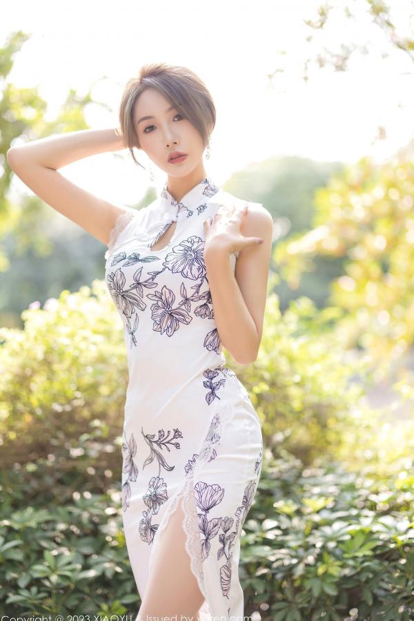    XiaoYu语画界-1022-苏苏阿：精致蕾丝内衣搭配透明丝袜，绝美室内私房写真，极致性感勾勒曼妙曲线第13张图片