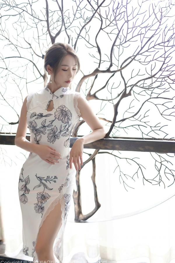    XiaoYu语画界-1022-苏苏阿：精致蕾丝内衣搭配透明丝袜，绝美室内私房写真，极致性感勾勒曼妙曲线第19张图片