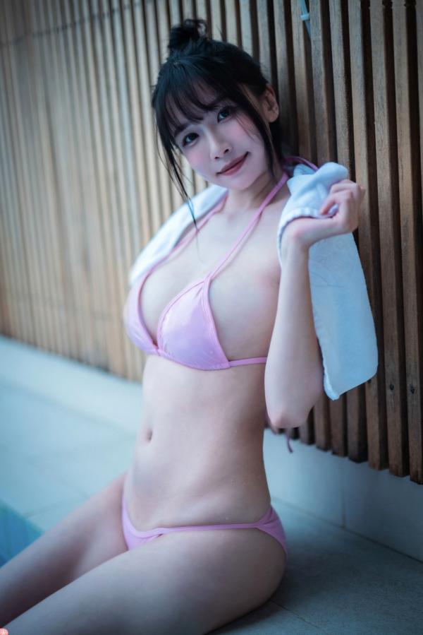    韩国美女-Lee-Ahrin-比基尼日-卷2-Bikini-Day-part-02-PINK-RIBBON第40张图片