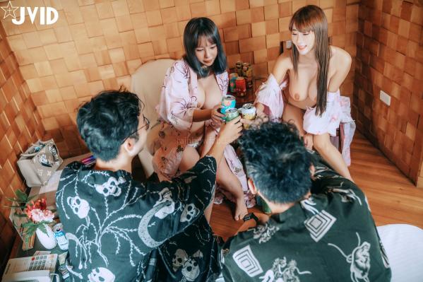    JVID-乐乐-于心-毕业庆祝温泉之夜-学妹制服诱惑-超大尺度私房写真-激情互动福利合集第12张图片