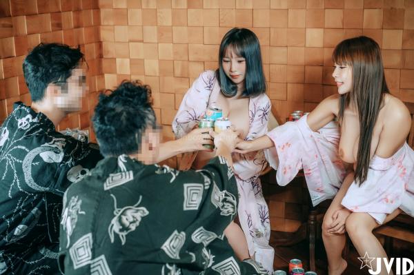    JVID-乐乐-于心-毕业庆祝温泉之夜-学妹制服诱惑-超大尺度私房写真-激情互动福利合集第13张图片