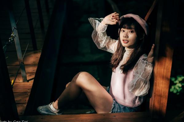    若颖 - 北科大校园青春私房照，清纯学妹校服校园风系列第25张图片