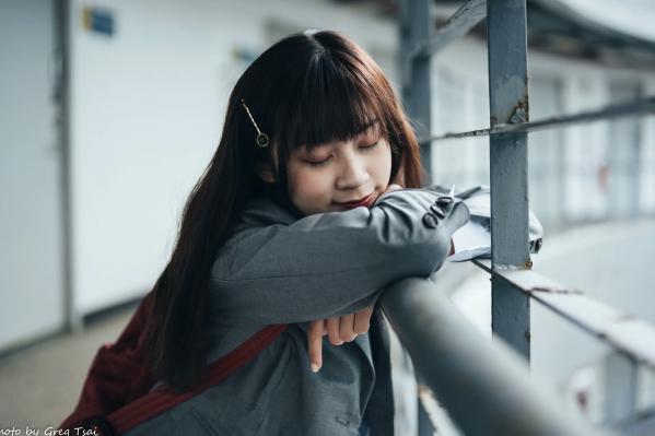    若颖 - 北科大校园青春私房照，清纯学妹校服校园风系列第75张图片