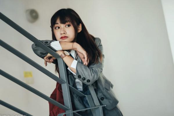   若颖 - 北科大校园青春私房照，清纯学妹校服校园风系列第89张图片