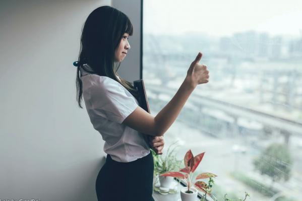    若颖 - Office lady 精选职场制服写真，知性气质诱惑，完美展现职场女神风采 [122P]第74张图片