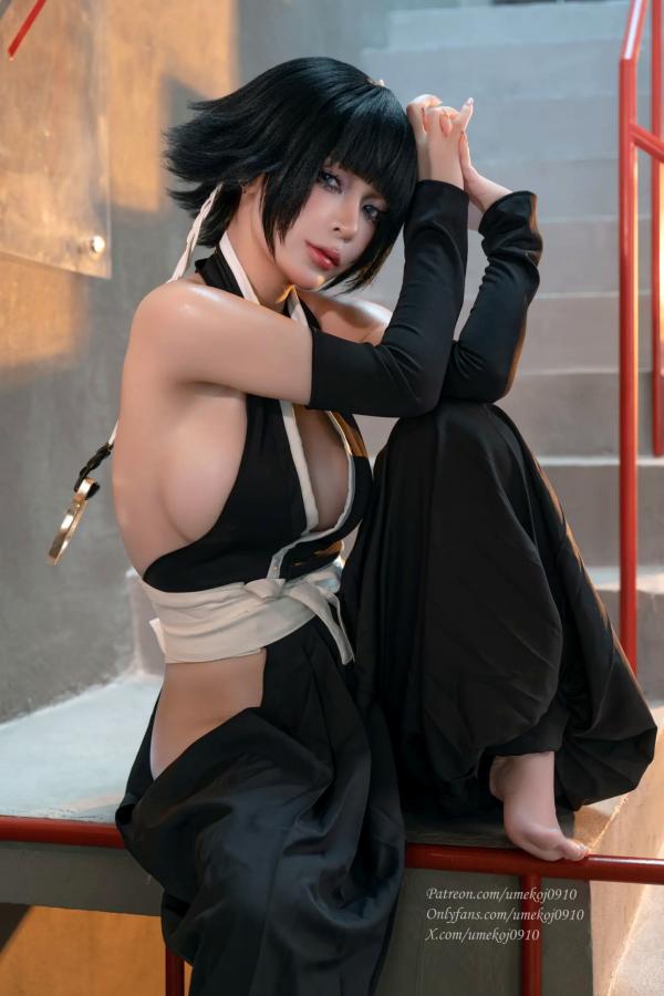    Umeko J死神碎蜂Cosplay大尺度私房照，二次元极致诱惑惊艳演绎[120P]第9张图片