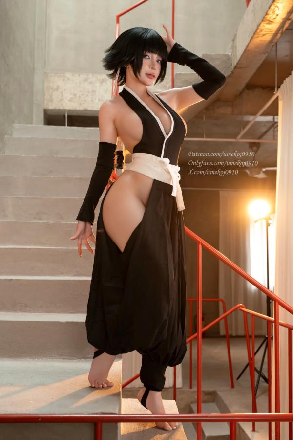    Umeko J死神碎蜂Cosplay大尺度私房照，二次元极致诱惑惊艳演绎[120P]第18张图片