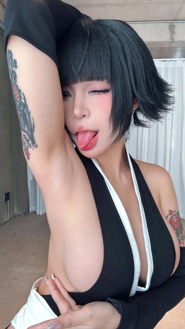    Umeko J死神碎蜂Cosplay大尺度私房照，二次元极致诱惑惊艳演绎[120P]第105张图片