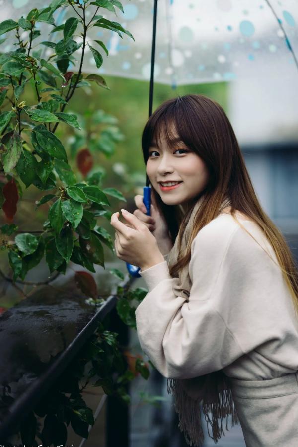    畊畊 - 茶厂复古唯美写实，清新气质女神户外治愈系人像摄影 [143P]第8张图片